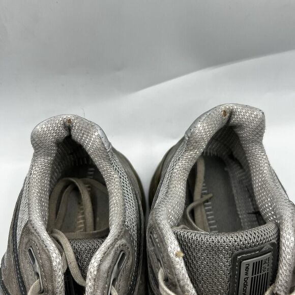 New Balance 990v5 Womens Size 9 Athletic Shoes Grey Suede MADE IN USA W990GL5 - Picture 11 of 13